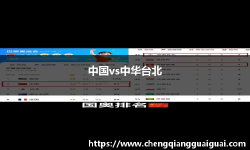 中国vs中华台北