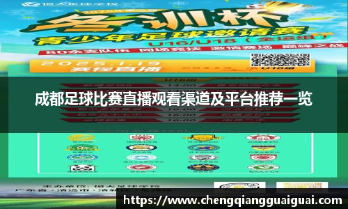 成都足球比赛直播观看渠道及平台推荐一览