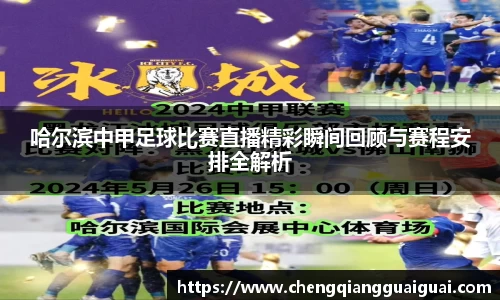 哈尔滨中甲足球比赛直播精彩瞬间回顾与赛程安排全解析