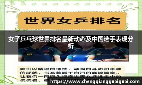 女子乒乓球世界排名最新动态及中国选手表现分析