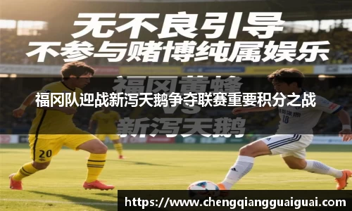 福冈队迎战新泻天鹅争夺联赛重要积分之战